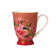 Produktbild von Maxwell & Williams HV0175 Platte - Eckige Porzellanplatte 33cm Silk Road Rot